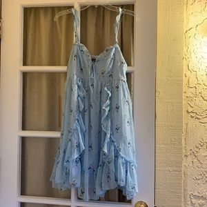 Abercrombie & Fitch Ruffle Babydoll Dress